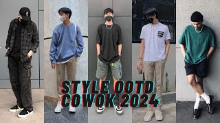 Rekomendasi Ootd Style Pria Keren  Inspirasi Outfit Cowok 2024 [upl. by Runstadler]