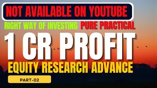 Right Way To Invest in Equity Market For Optimal Returns Part 02  Pure Practical  Not on YouTube [upl. by Ambrose665]