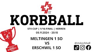 05112024  2015  Korbball Herren STVCUP Halle 116Final  Meltingen 1 SO VS Erschwil 1 SO [upl. by Anelad883]