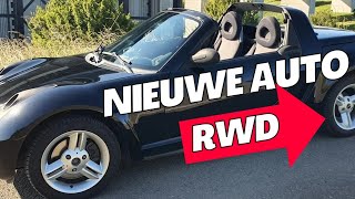 NIEUWE AUTO met gepersonaliseerde nummerplaat is 2004 SMART ROADSTER cabrio 3 cilinder lichtgewicht [upl. by Acnaib887]