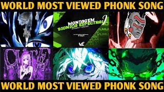 WORLD MOST VIEWED🎧PHONK SONGS🥶 [upl. by Conrade157]