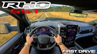 2025 RAM 1500 RHO 540 HP  OFFROAD POV TEST DRIVE  060 RUN  EXHAUST SOUND [upl. by Jammie392]