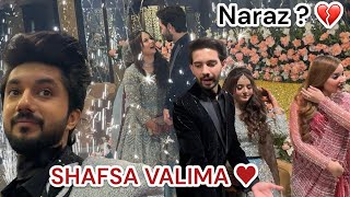 Vlog ki wajah se hoi dulhey se larai  💔 Shafsa Valima ✨🩷 [upl. by Volkan]