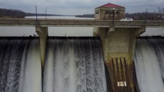 OShaughnessy Dam Spillway in Shawnee Hills Ohio [upl. by Selestina]