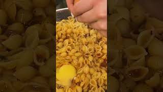 Pasta and eggs are all you need for this simple but delicious dish 🥚🍤 urrecipes youtubeshort virl [upl. by Cthrine]