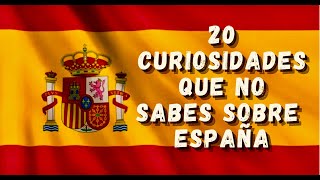 20 curiosidades sobre España [upl. by Marka]