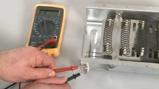 Dryer Not Heating Heating Element Testing Troubleshooting [upl. by Oliva]