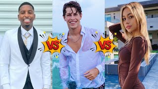 Funnymike Vs Ivanita Lomeli Vs Ben Azelart Lifestyle Comparison [upl. by Gillan]