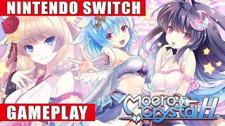 Moero Crystal H Nintendo Switch Gameplay [upl. by Ecirtael]