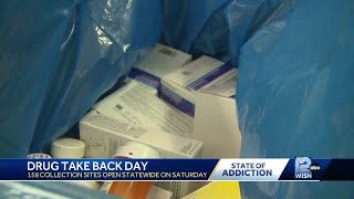 Wisconsin police and pharmacies collecting for Drug Take Back Day [upl. by Nitsud]