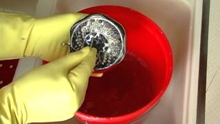 DoitYourself  Shower Head Descaling [upl. by Assertal]