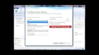 Setting up Windows Live Mail Using POP3 [upl. by Depoliti]