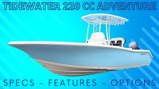 2024 Tidewater 220 CC Adventure Walkthrough Review [upl. by Odetta965]