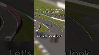 POV youre watching F1 on SkyF1 f1 f12024 [upl. by Mehs]