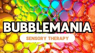 Bubbles and Calming Music  Autism Sensory Therapy [upl. by Wakefield]