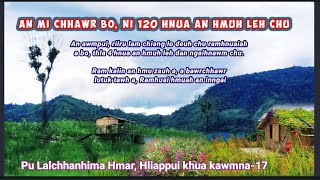 Pu Lalchhanhima Hmar Hliappui khua kawmna Chhuah 17na [upl. by Forster355]