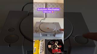 PLAYSTATION Evolution  shorts playstation ps1 ps2 ps3 ps4 ps5 [upl. by Marcie395]