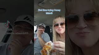 First time eating Coney [upl. by Wyler]