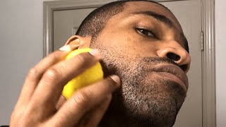 What This Lemon Beard Routine Will Do For Your Growth  Week 1 Black Mens Beard [upl. by Eidurt600]