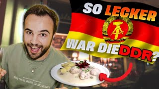 Kulinarische Zeitreise in Leipzig 🇩🇪 Traditionelle OstGerichte im Test Mein ERSTES mal DDR Essen [upl. by Simpkins]