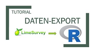 LimeSurvey Export von Umfrageergebnissen in R [upl. by Ebehp]