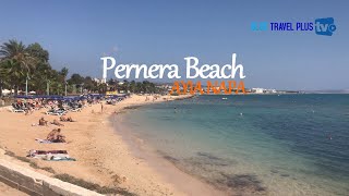 Pernera Beach • Ayia Napa Cyprus ⁴ᴷ [upl. by Elttil]