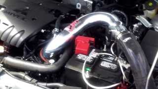 2012 Lancer ES Injen intake system [upl. by Ardnac]