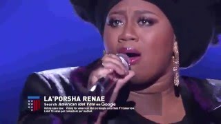 LaPorsha Renae  No More Drama  American Idol [upl. by Johannah]