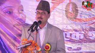 Manzar Bhopali at Jabalpur Mushaira Jashne Rukhsar Balrampuri 04122015 [upl. by Ahsytal]