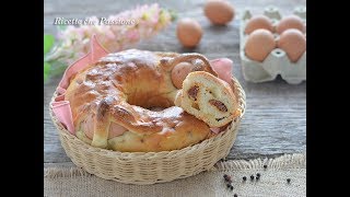 Casatiello napoletano di Pasqua  Ricette che Passione [upl. by Atnoved]