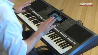 Yamaha PSRS970 Arranger Workstation Keyboard Demo [upl. by Eilah]