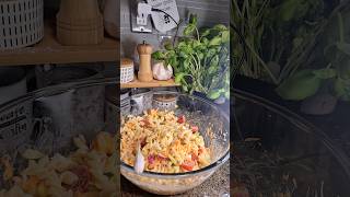 salade dété facile et rapide 🥗 food pasta video shorts story reels vegetables [upl. by Yror]