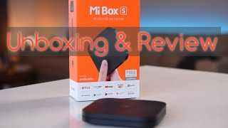 Xiaomi Mi Box S 4K Ultra HD TV smart box Unboxing amp Review [upl. by Aniryt]