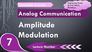 Amplitude Modulation Definition Basics Derivation Frequency Response amp Waveforms Explained [upl. by Aletse836]