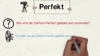 Zeitform Perfekt vollendete Gegenwart [upl. by Nossila]