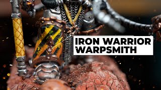 How I painted an IRON WARRIOR WARPSMITH  learning to paint iron warriors part 3 [upl. by Sanyu]