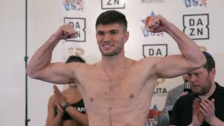 Weigh In for Undercard on Dmitry Salitas Big Time Boxing USA Thursday [upl. by Renrut]