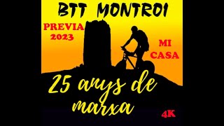 BTT MONTROI  CIRCUIT BTT LA RIBERA [upl. by Leopoldine]