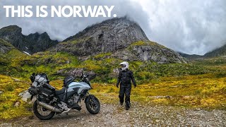 Motorcycling in Norway 🇳🇴 Dont miss out on THIS place S3  Eps 30 [upl. by Soilisav]