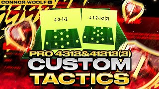 the BEST META 4312 and 412122 CUSTOM TACTICS on FIFA 22 ❄️ [upl. by Valery]