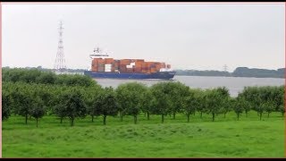 UnterelbeAltes Land Leuchtfeuer und Schiffe  Elbe estuary Lighthouses and Ships [upl. by Ahsenom]