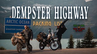 What I packed for a motorcycle trip to the Arctic Ocean [upl. by Cia]