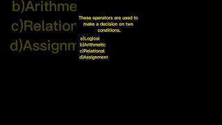 These operators are used to make a decision on two conditions python  12th class coding [upl. by Kurtzman]