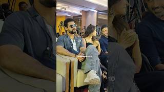 Tovino Thomas amp Krithi Shetty At Arm Movie Pre ReleasetovinothomaskrithishettyViraltrandingyt [upl. by Strepphon932]