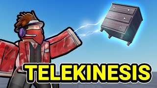 How to make a TELEKINESIS ABILITY in ROBLOX [upl. by Adnohryt]