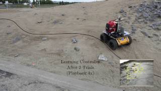 Short Video Autonomous LearningBased Driving in Rough Terrain [upl. by Imogen]