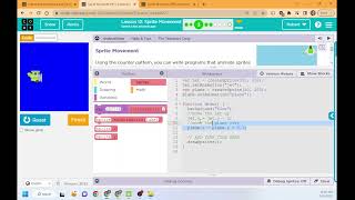 Game Design  Lesson 12  Sprite Movement [upl. by Pell]