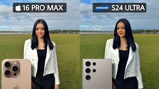 iPhone 16 Pro Max Vs Samsung Galaxy S24 Ultra Camera Test Comparison [upl. by Melvena]