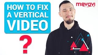 How to fix a vertical video easily [upl. by Aratihc]