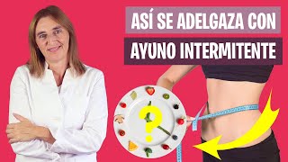 Cómo ADELGAZAR RÁPIDO con AYUNO INTERMITENTE  Ayuno para adelgazar  Nutrición y Dietética [upl. by Lorie]